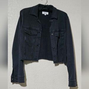 Splendid Cropped Denim Jacket Medium